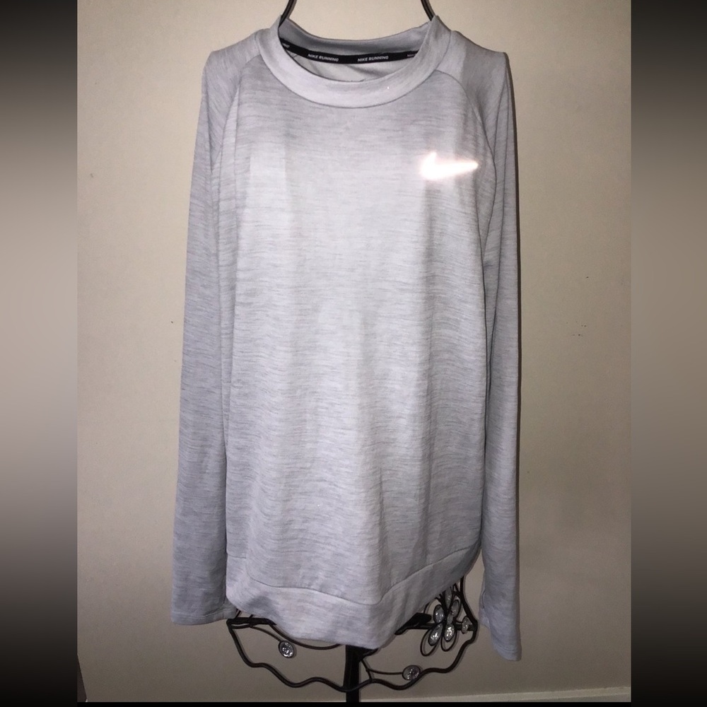 Nike Gray Long Sleeve Tee